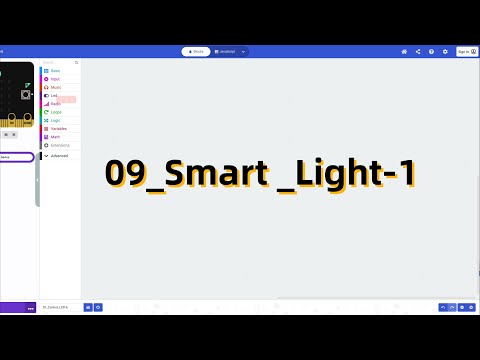 micro:bit Programming Tutorial | 09_Smart _Light-1