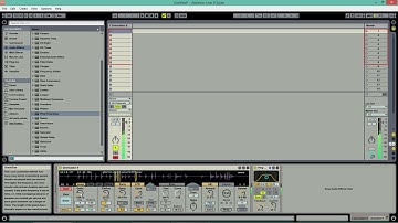 Ableton Granulator Ambient Session Screencast