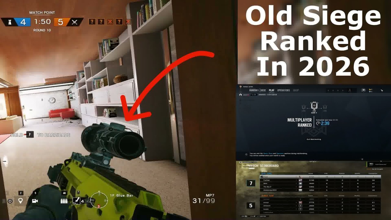 How to play OLD SIEGE with friends AND RANKED | UPDATED 2026 | Operation Throwback