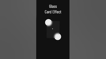 How to create Glass Card Effect with Html and Css #css #html #code #animation #cards #glass