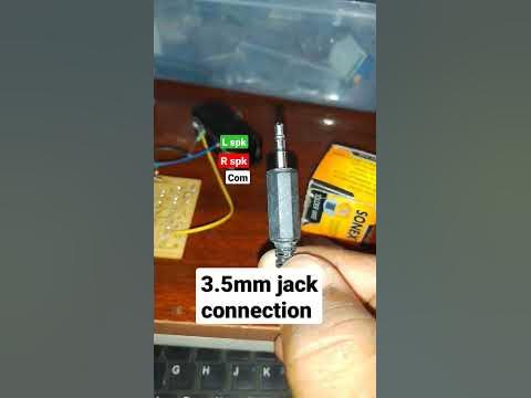 3.5mm audio Jack pinout#shorts #cbtronics 