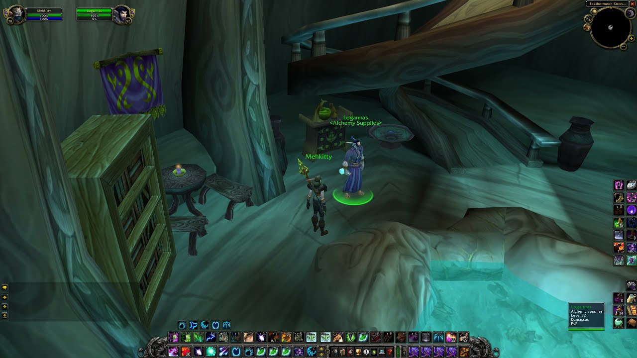 Recipe: Ghost Dye (Alliance) - From where to get, WoW TBC - YouTube