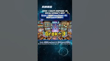 Grok-3 超越 DeepSeek-R1，挑战 OpenAI 顶级 AI  Grok-3 Beats DeepSeek-R1, Rivals OpenAI’s Best  #科技前沿#Grok3