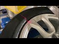 Dot code reader and wheeltire assembly test