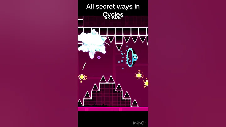 Cycles all secret ways! #geometrydash #gd #shorts