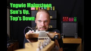 Yngwie Malmsteen - Sun&#39;s Up Top&#39;s Down (Instrumental Cover by Elmo Karjalainen)