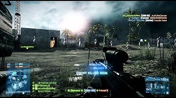 Battlefield 3 - Multiplayer Match 82 TDM  13-11 - (Denonu Plays) | Denonu Does Gaming