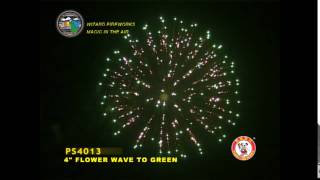 SA100WA06 - 4 INCH SHELL - WIZARD FIREWORKS - PS4013