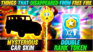 MYSTERIOUS THINGS THAT DISAPPEARED FROM FREE FIRE😲 || GARENA FREE FIRE #2