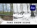 Make a SUPER REALISTIC Snow Scene in After Effects Tutorial