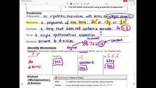 NOTES 7A Day 1 Exponent Rules