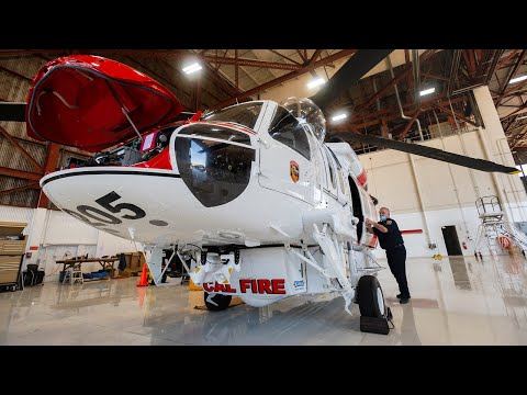 Take a tour of one of Cal Fire's new Blackhawk helicopters