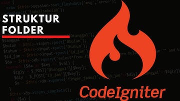 CODEIGNITER 4 #3 STRUCTURE FOLDER