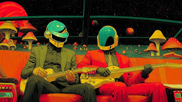 Daft Punk-Inspired Space Lounge Muzak 1982🍄🤖 | Chillwave, Vaporwave, Funk, Jazz, Lofi Playlist