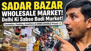 Sadar Bazar Wholesale Market Delhi 🛍️ | Sadar Bazar Delhi Vlog 2026 | Sabse Sasta Wholesale Market!