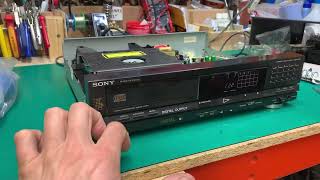 ÉPUISÉ :( SONY CDP-XA555ES – Lecteur CD – – Vintage-Audio-Conseils