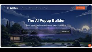 Create branded popups in minutes with an AI popup builder