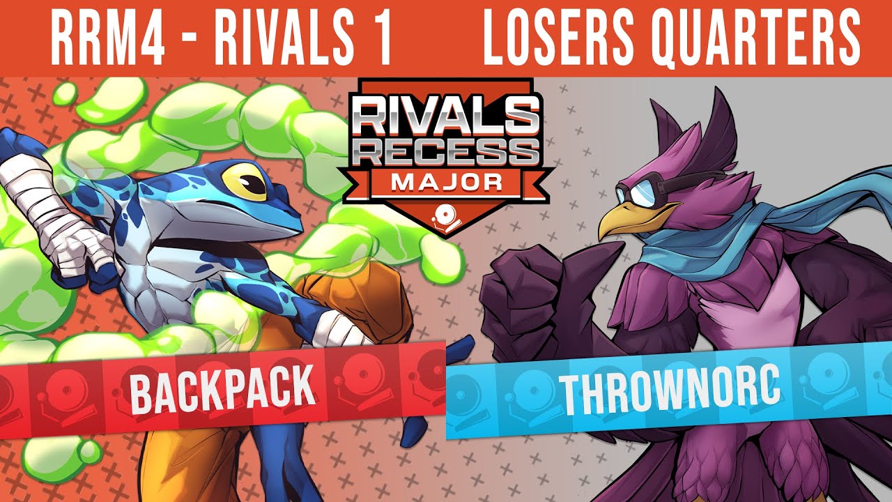 RRM4 - RoA | Losers Quarters - Backpack (Ranno) vs ThrownOrc (Wrastor ...