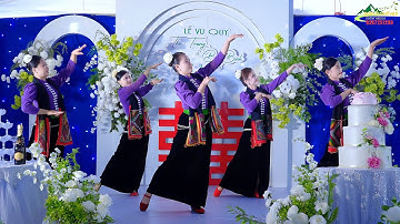 ĐỘI MÚA MỪNG ĐÁM CƯỚI " THU TRANG & BÙI BÌNH " Bản Bó Ẩn, Phường Chiềng Cơi Tỉnh Sơn La