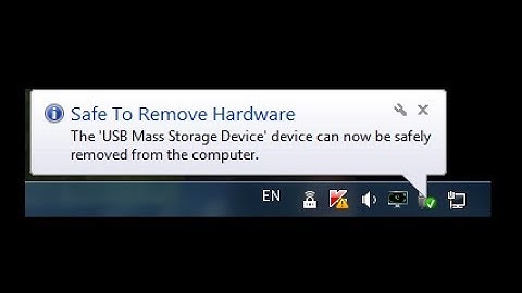 Win 7– Fix for “Safely Remove Hardware and Eject Media