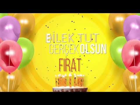 İyi ki doğdun FIRAT- İsme Özel Doğum Günü Şarkısı (FULL VERSİYON)