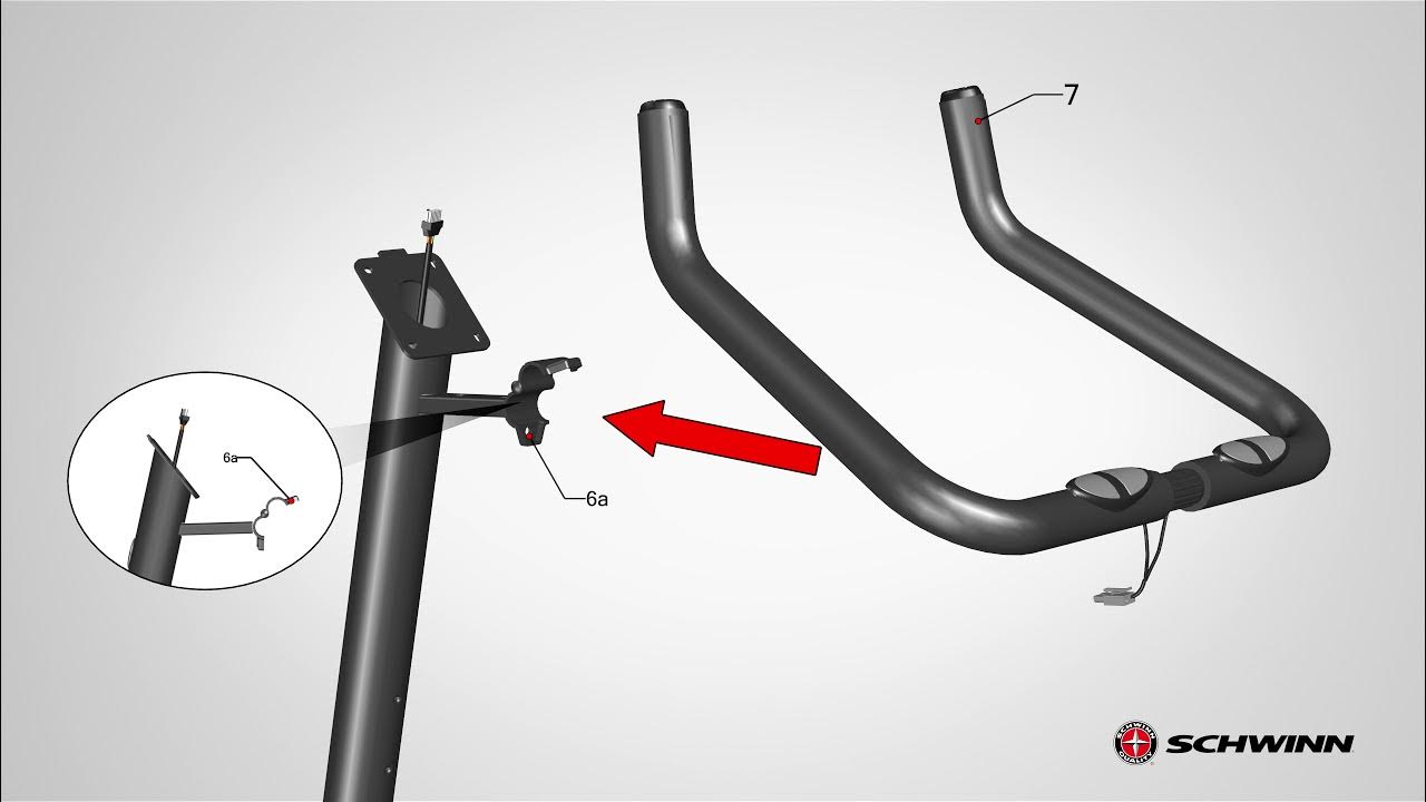 schwinn 170 upright bike assembly