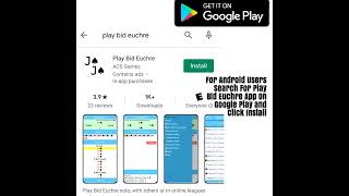 Play Bid Euchre App - How To Download App screenshot 4