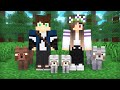 Ocelot & Wolf Life: Full Animation I - Minecraft Animation