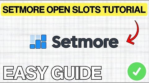 How To OPEN SLOTS On Setmore (EASY GUIDE) 2026
