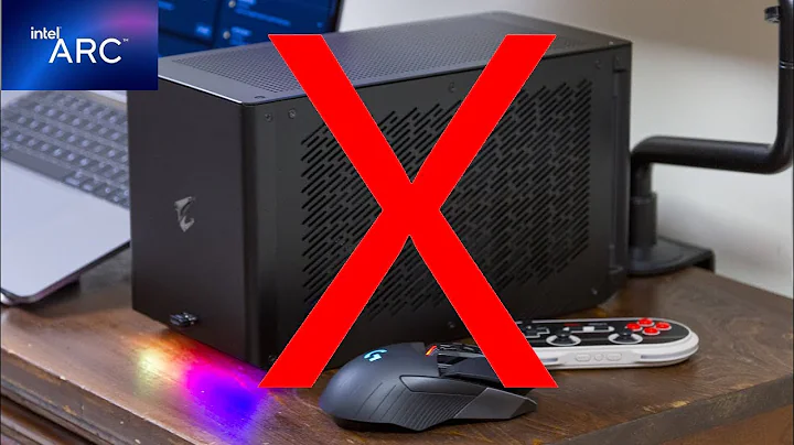 Evite usar o Intel Arc a750 como uma eGPU