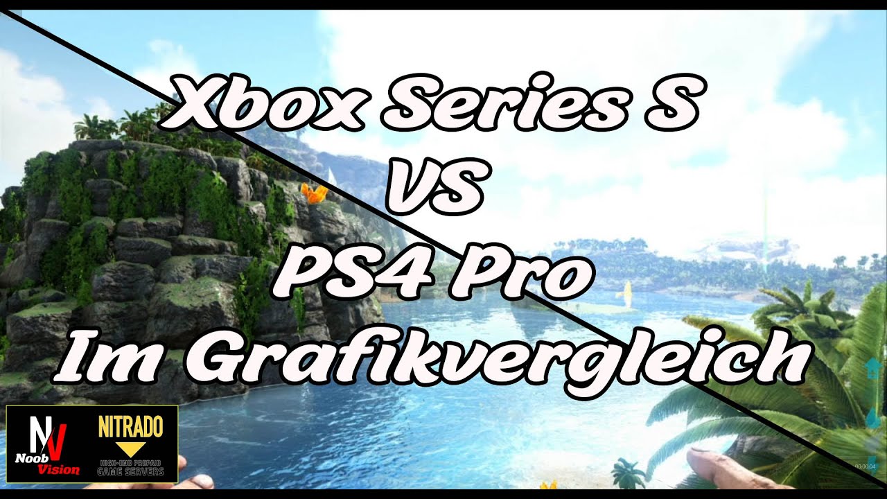 Xbox Series S VS PS4 Pro Im Grafikvergleich [Gameplay]