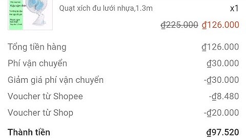 mua quạt điện đế kẹp siêu rẻ 220v -  20w -  98k mạnh và rất êm trên shopee-hàng quốc tế