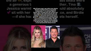 Jessica Simpson Responds To Nick Lachey Comments After First-Class Flight Encounter #shorts