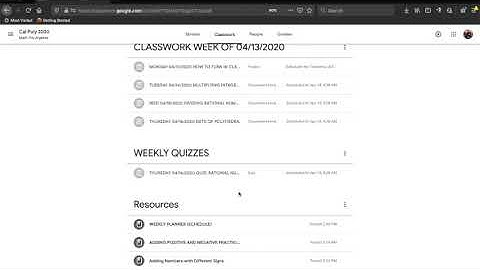 Welcome to Google Classroom 7th Grade Math