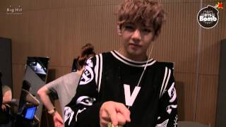 [BANGTAN BOMB] V's hard dance practice - BTS (방탄소년단)