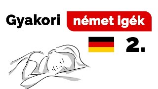 GYAKORI német IGÉK 2. 📎150+ példamondattal 👈 Német szókincs | Német nyelvlecke kezdőknek