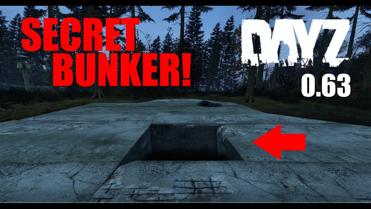 DayZ 0.63 *SECRET BUNKER LOCATION!* 