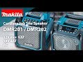 Cordless Job Site Speaker DMR201 / DMR202 Cordless Job Site Speaker DMR201 / DMR202