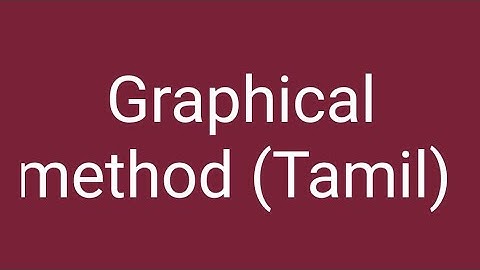 Operation research |Graphical method |unique solution |BBA, BCA, B. Sc(maths, IT, CS)