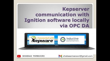 ||OPC| |DA|| |Connection| & |Communication|  between |Ignition| |software| & |kepserver v5|