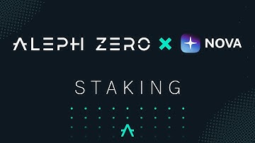 Aleph Zero Staking from your pocket - Nova Wallet