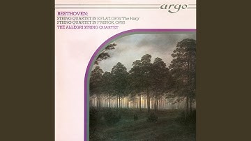 Beethoven: String Quartet No. 10 in E-Flat Major, Op. 74 "Harp" - IV. Allegretto con variazioni