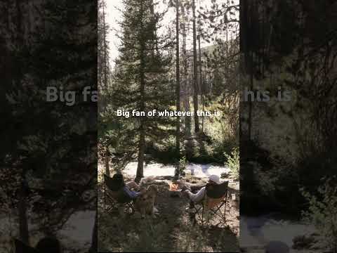 Big fan of this! Camping is so fun