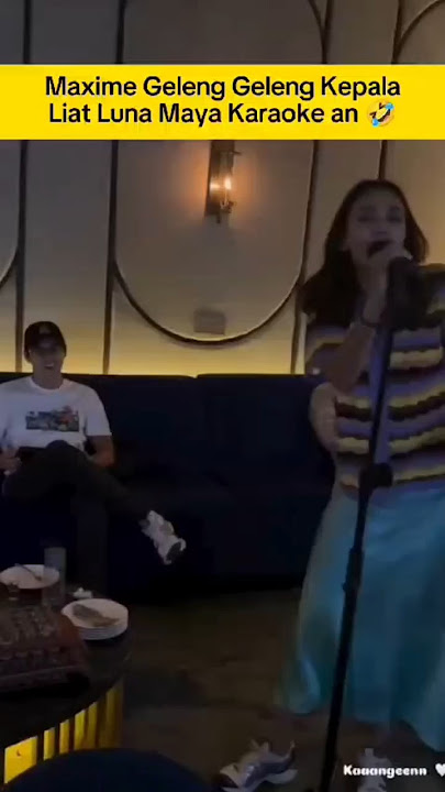 Maxime Bouttier Geleng Geleng Kepala Liat Luna Maya Nyanyi #lunamaya #maxime