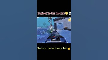 Fastest 1v4 in history 😳💀 #game #gaming