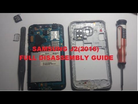 Samsung Galaxy J2 16 Edition Full Disassembly Youtube