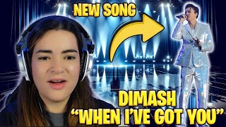 Dimash - NEW SONG "When I've Got You" Live in Hong Kong |  REACTION