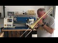 Custom Trombone Mouthpiece Demo by Harold Johnson