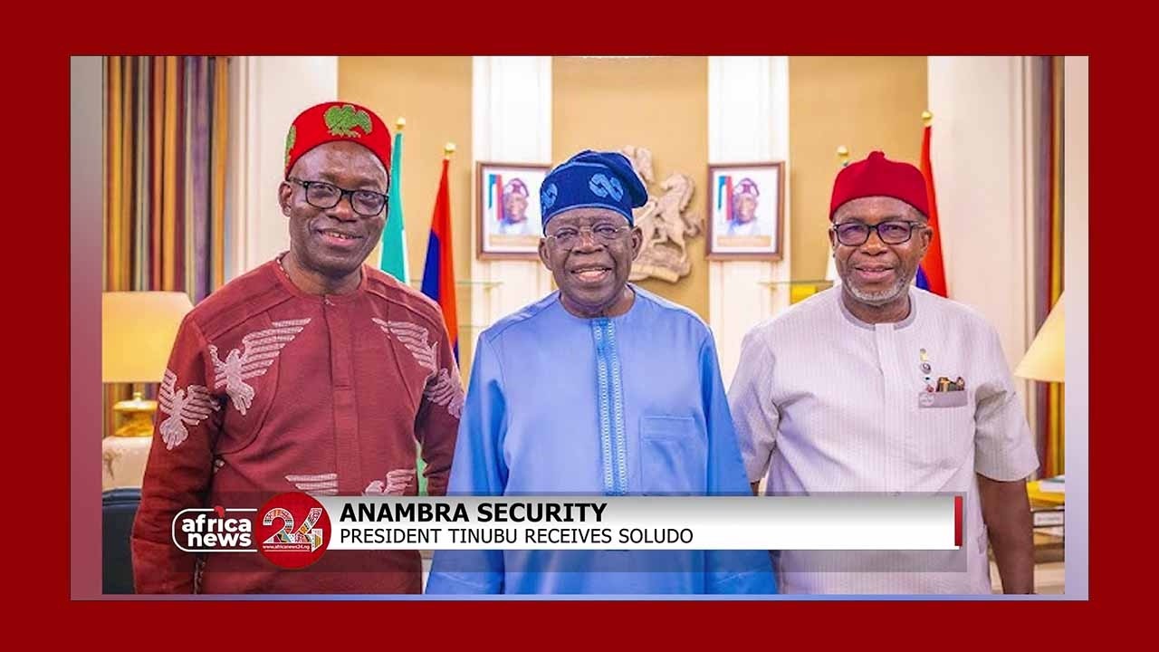 Tinubu Meets Soludo to Discuss Security Challenges in Anambra