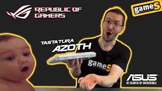 ASUS ROG Azoth mehanička tastatura | Unboxing i Review #gamesdoo #asus #asusrog